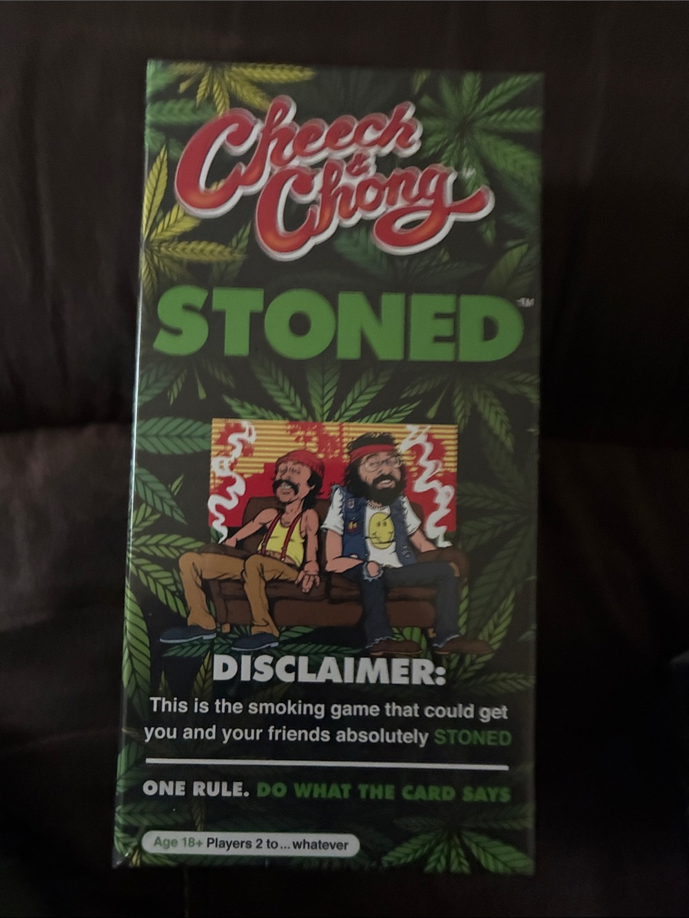 Cheech & Chong Stoned Card Game - Green
